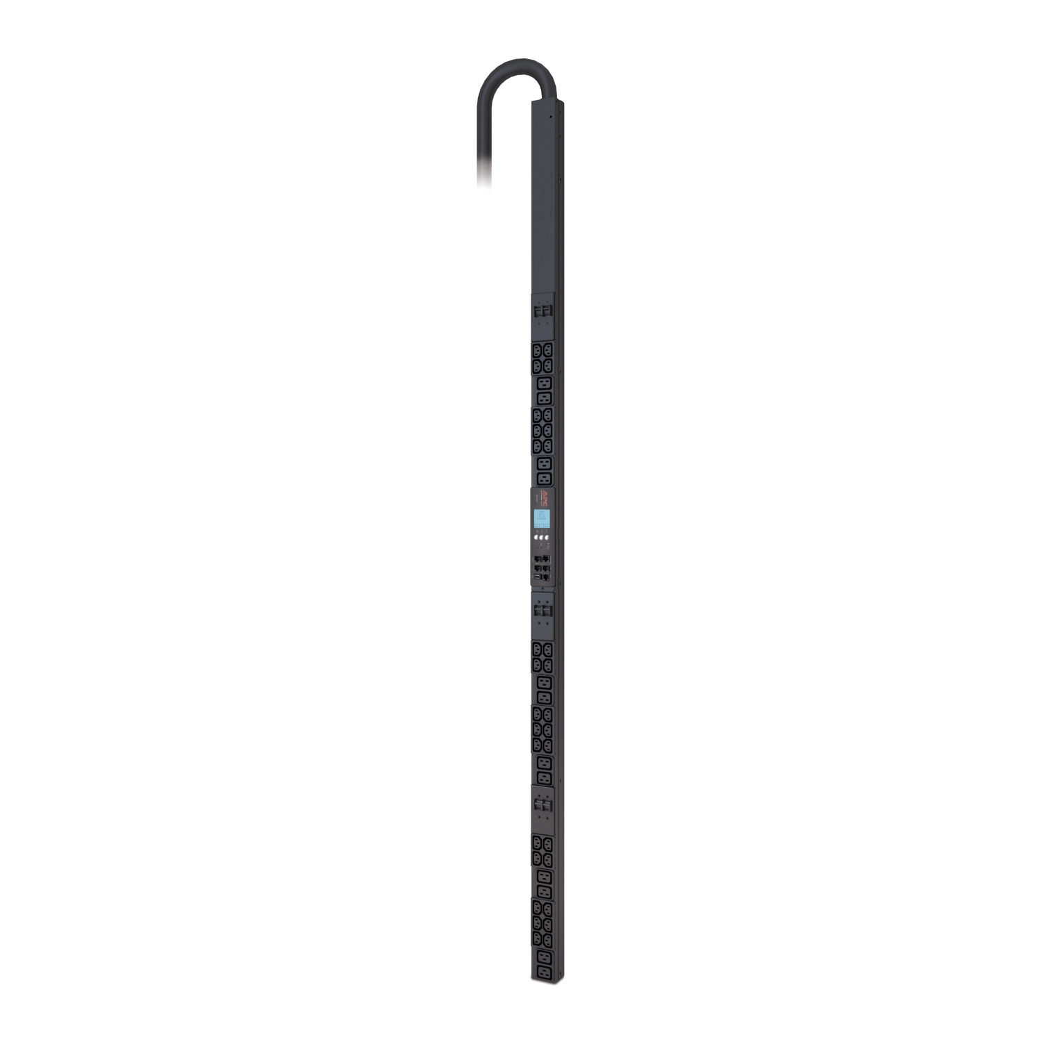 APC Rack PDU 2G, Metered, ZeroU, 23.0kW, 240V, (30) C13 & (12) C19