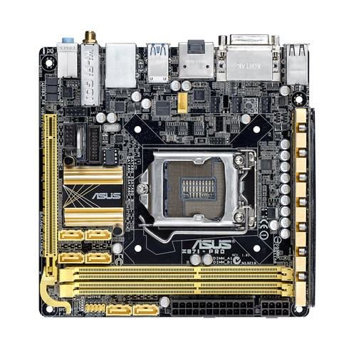 ASUS Z87I-Pro Intel® Z87 LGA 1150 (Socket H3) mini ITX