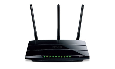 TP-Link TD-W8980B wireless router Gigabit Ethernet Dual-band (2.4 GHz / 5 GHz) Black