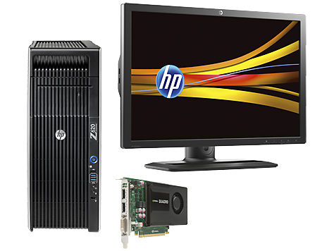 HP 620 Intel® Xeon® E5 Family E5-2620 16 GB DDR3-SDRAM 1 TB HDD Windows 7 Professional Minitower Workstation Black