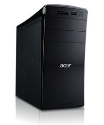 Acer Aspire 3450 AMD FX™ FX 8100 6 GB DDR3-SDRAM 1 TB HDD AMD Radeon HD 6450 Windows 7 Home Premium PC Black