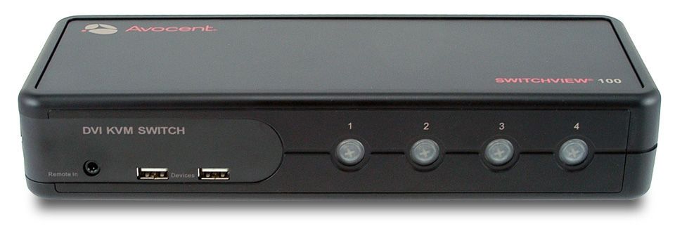 Vertiv Avocent SwitchView 130 KVM switch Black