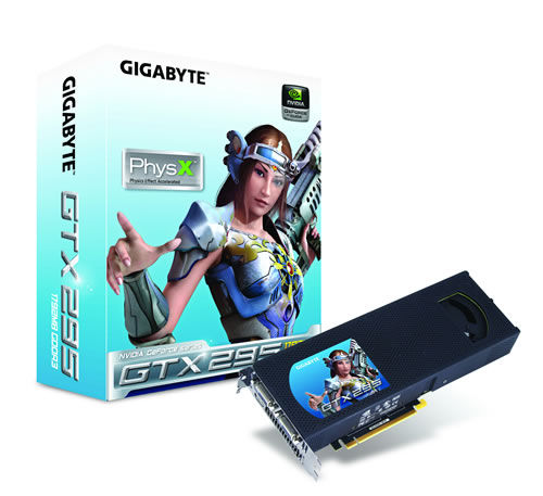 GIGABYTE GeForce GTX295 1792MB GeForce GTX 295 1.75 GB GDDR3
