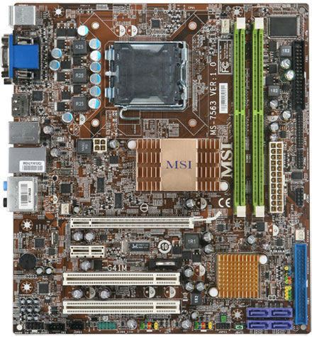 MSI G41M-FD motherboard LGA 775 (Socket T) micro ATX