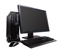 Lenovo ThinkCentre M58 Intel® Core™2 Duo E7300 2 GB DDR3-SDRAM 320 GB Intel® GMA 4500M Windows XP Professional PC