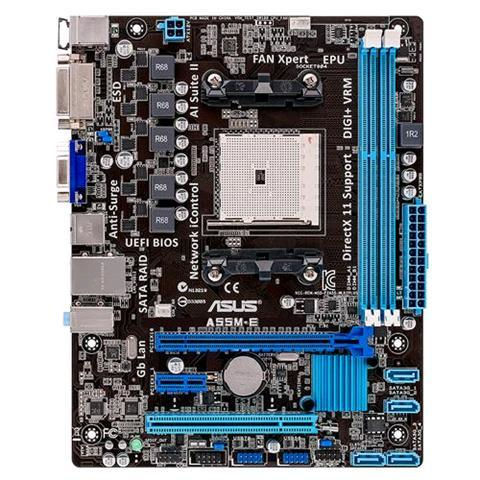 ASUS A55M-E motherboard AMD A55 FCH micro ATX