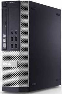 DELL OptiPlex 9010 Intel® Core™ i5 i5-3470 4 GB DDR3-SDRAM 250 GB HDD Windows 7 Professional SFF PC Black