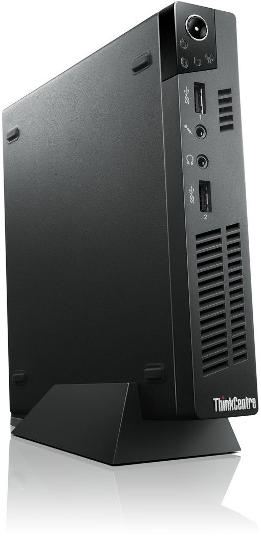 Lenovo ThinkCentre M72e Intel® Core™ i3 i3-3240M 4 GB DDR3-SDRAM 500 GB HDD Windows 7 Professional USFF PC Black