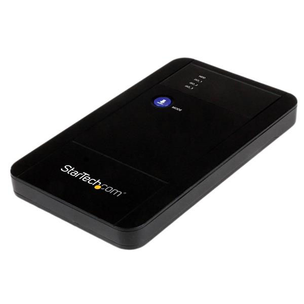 StarTech.com 2.5in USB 3.0 External Hard Drive Enclosure with Virtual ISO - Portable External SATA HDD