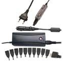 Targus Home/Office & Car/Plane Laptop Power Adapter & Digital Accessory Powering System power adapter/inverter Black