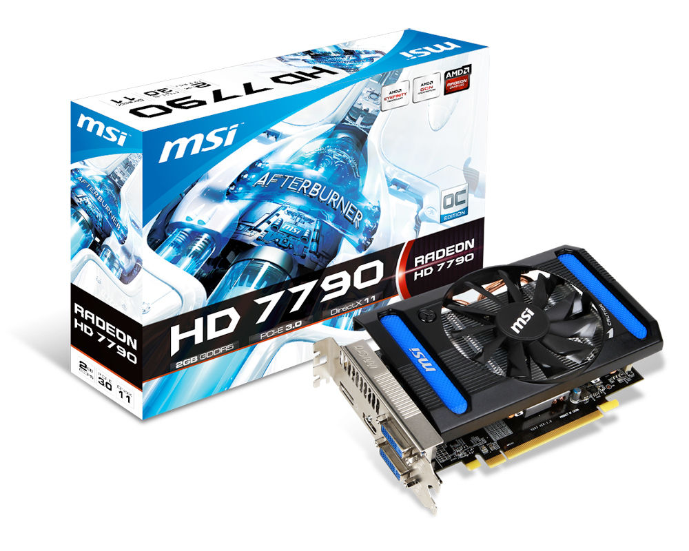 MSI V293-003R graphics card AMD Radeon HD7790 2 GB GDDR5