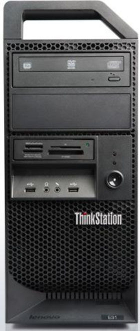 Lenovo ThinkStation E31 Intel® Core™ i7 i7-3770 4 GB DDR3-SDRAM 2 TB HDD Windows 7 Professional Tower Workstation Black