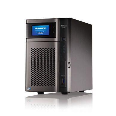 Lenovo EMC px2-300d 4TB NAS Desktop Intel Atom® D525 2 GB DDR3 HDD Black