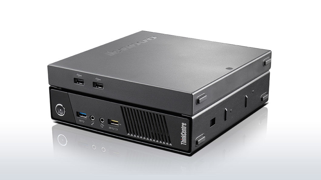 Lenovo ThinkCentre M93p Intel® Core™ i5 i5-4570T 4 GB DDR3-SDRAM 500 GB HDD Windows 7 Professional Mini PC Black