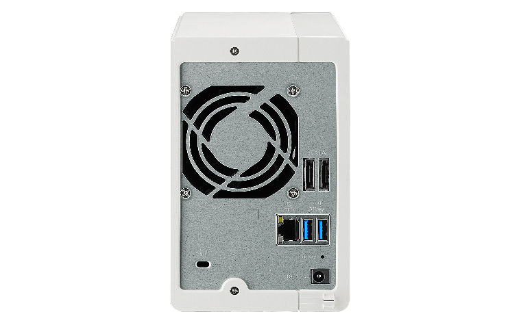QNAP TS-220 NAS Tower Marvell 0.512 GB DDR3 6 TB HDD QNAP Turbo System White