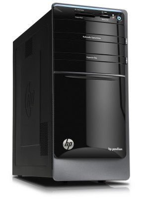 HP Pavilion 1287c Intel® Core™ i5 i5-2400 8 GB DDR3-SDRAM 1 TB Windows 7 Home Premium Small Desktop PC Black