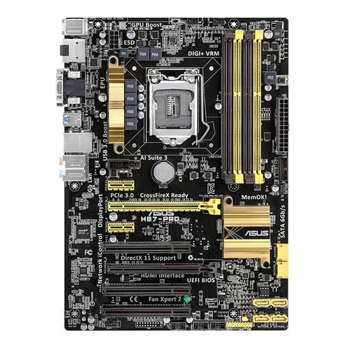 ASUS H87-PRO Intel® H87 LGA 1150 (Socket H3) ATX
