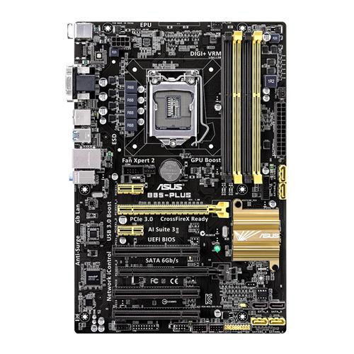 ASUS B85-PLUS Intel® B85 LGA 1150 (Socket H3) ATX