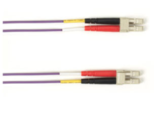 Intellinet Duplex Jumper, LC/LC, 50/125µ, 15 m InfiniBand/fibre optic cable Violet