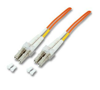 Intellinet Duplex Jumper, LC/LC, 62.5/125µ, 0.5 m InfiniBand/fibre optic cable Orange
