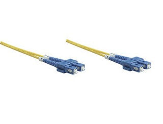 Intellinet 991827 InfiniBand/fibre optic cable 7.5 m SC Yellow