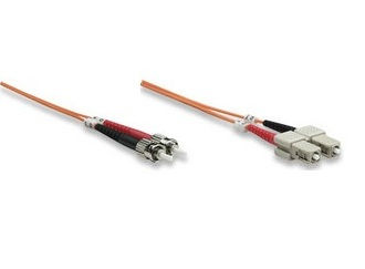 Intellinet 992008 InfiniBand/fibre optic cable 0.5 m ST SC Orange