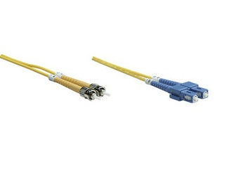Intellinet 992268 InfiniBand/fibre optic cable 7.5 m ST SC Yellow