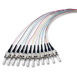 Intellinet 992725 InfiniBand/fibre optic cable 2 m ST Pigtail Multicolour