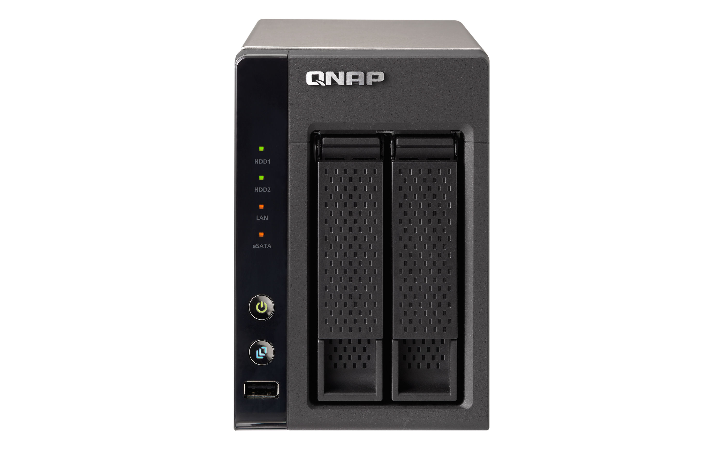 QNAP TS-221 4TB Tower Marvell 1 GB DDR3 QNAP Turbo System Black