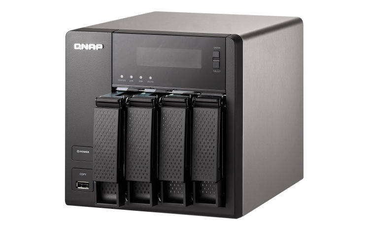QNAP TS-421 2x2TB Tower Marvell 1 GB DDR3 4 TB Linux Black