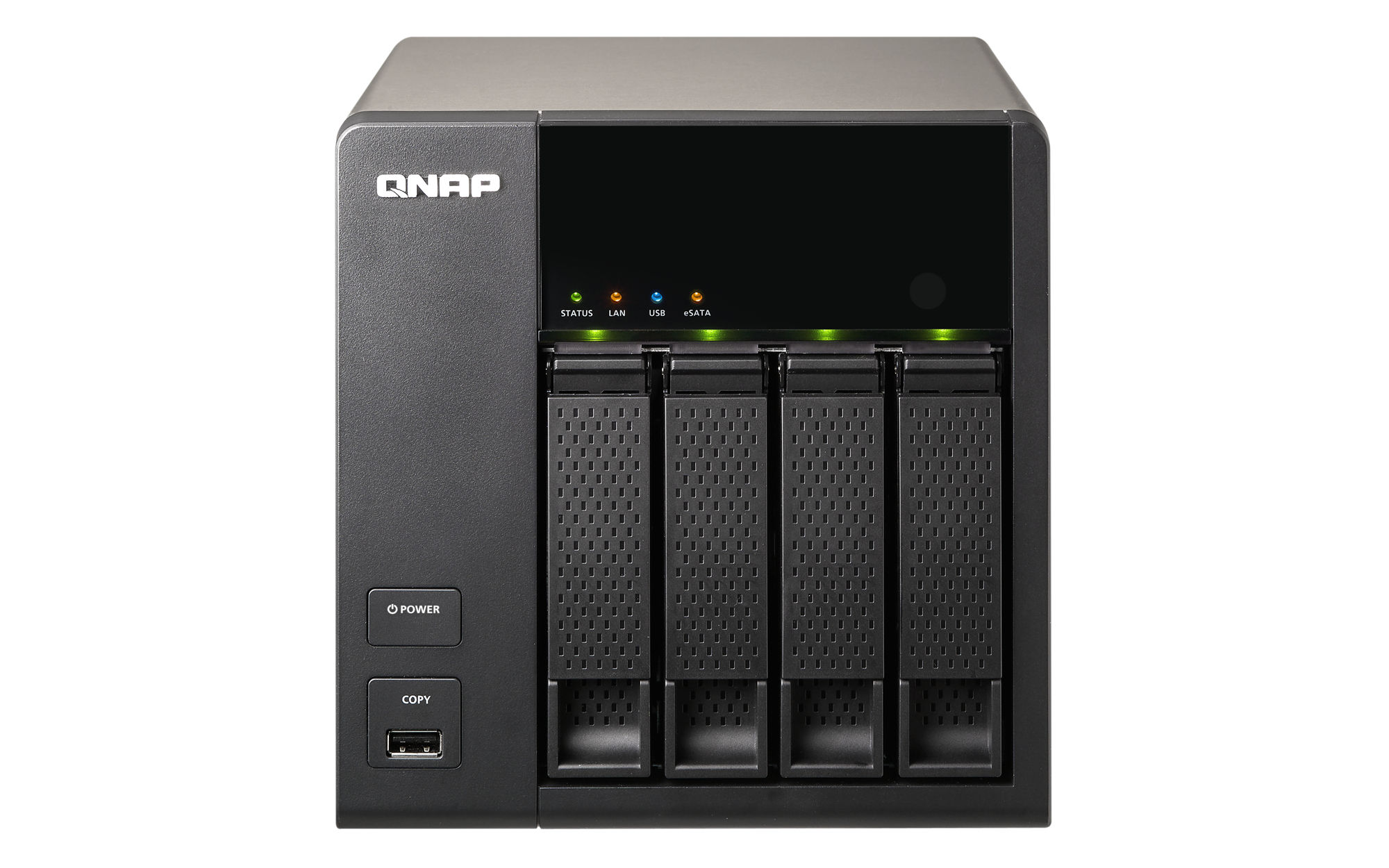 QNAP TS-469L 4x1TB Tower Intel Atom® 1 GB 4 TB QNAP Turbo NAS System Black