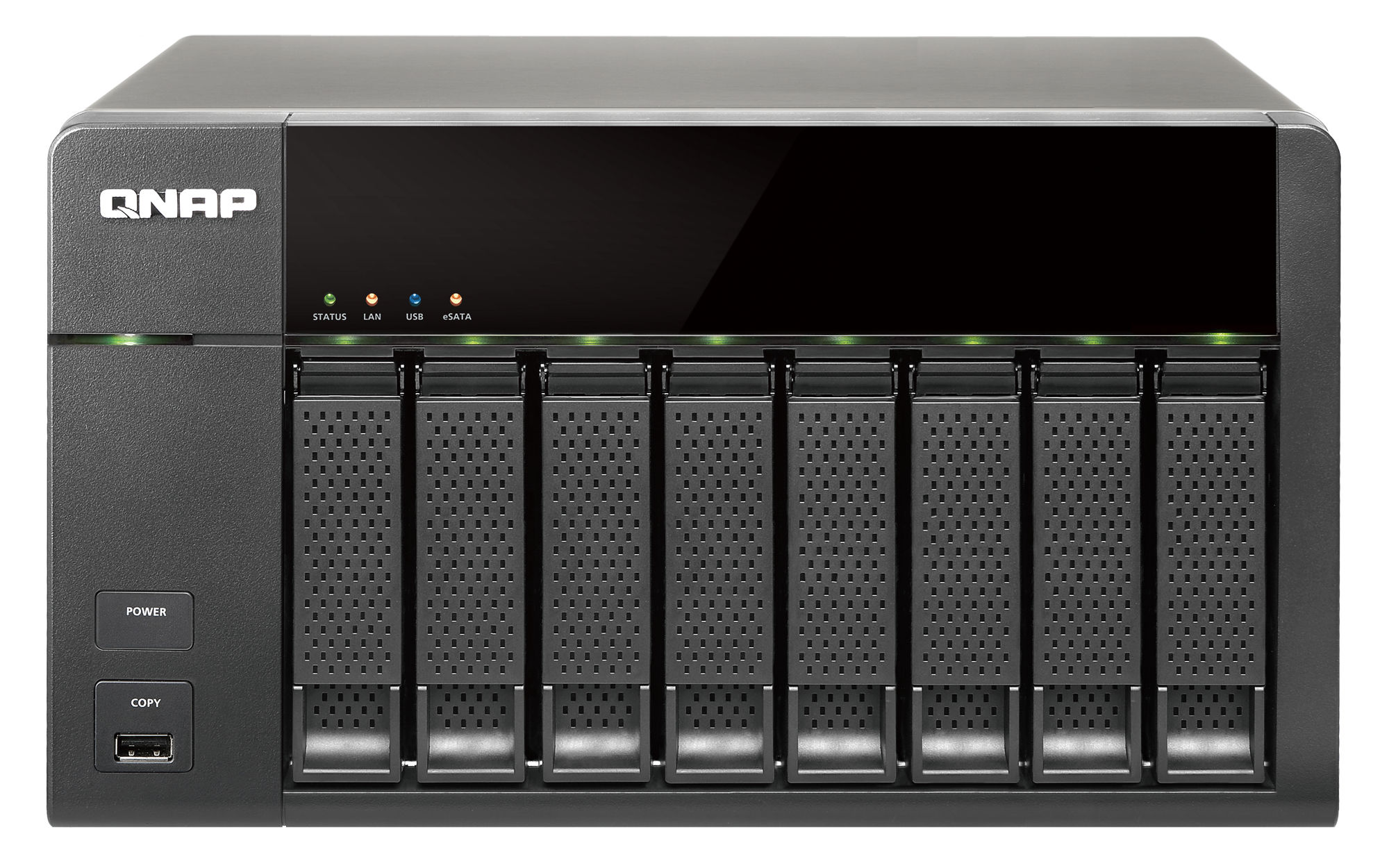 QNAP TS-869L 16TB Tower Intel Atom® D2700 1 GB DDR3 QNAP Turbo System