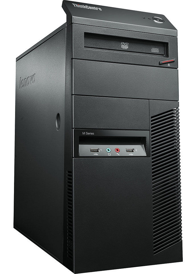 Lenovo ThinkCentre M93p Intel® Core™ i5 i5-4570 4 GB DDR3-SDRAM 508 GB Hybrid Windows 7 Professional Mini Tower PC Black