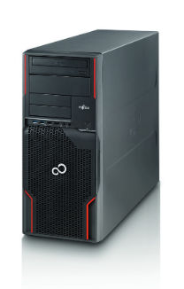 Fujitsu CELSIUS R920 Intel® Xeon® E5 Family E5-2620 DDR3-SDRAM Windows 7 Professional Desktop Workstation Black, Red