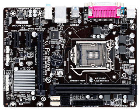 GIGABYTE GA-H81M-DS2 motherboard Intel® H81 LGA 1150 (Socket H3) micro ATX