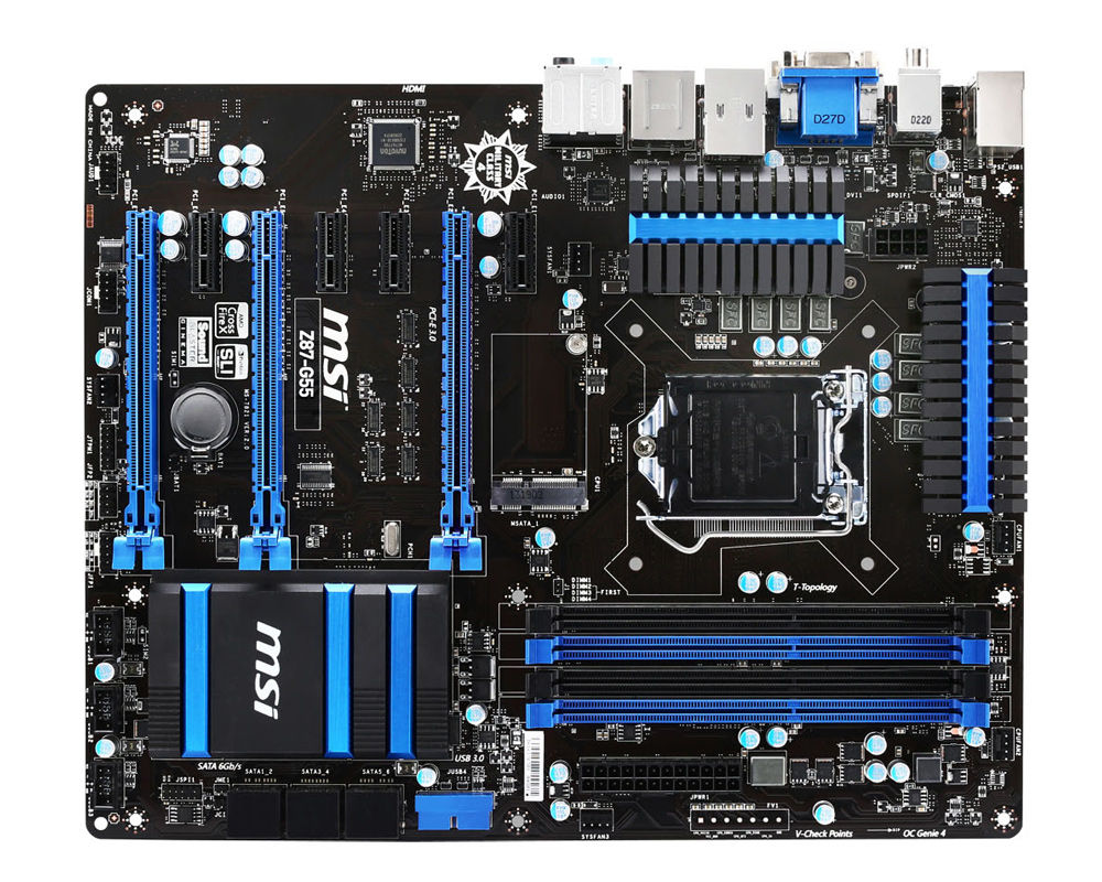 MSI Z87-G55 Intel® Z87 LGA 1150 (Socket H3) ATX