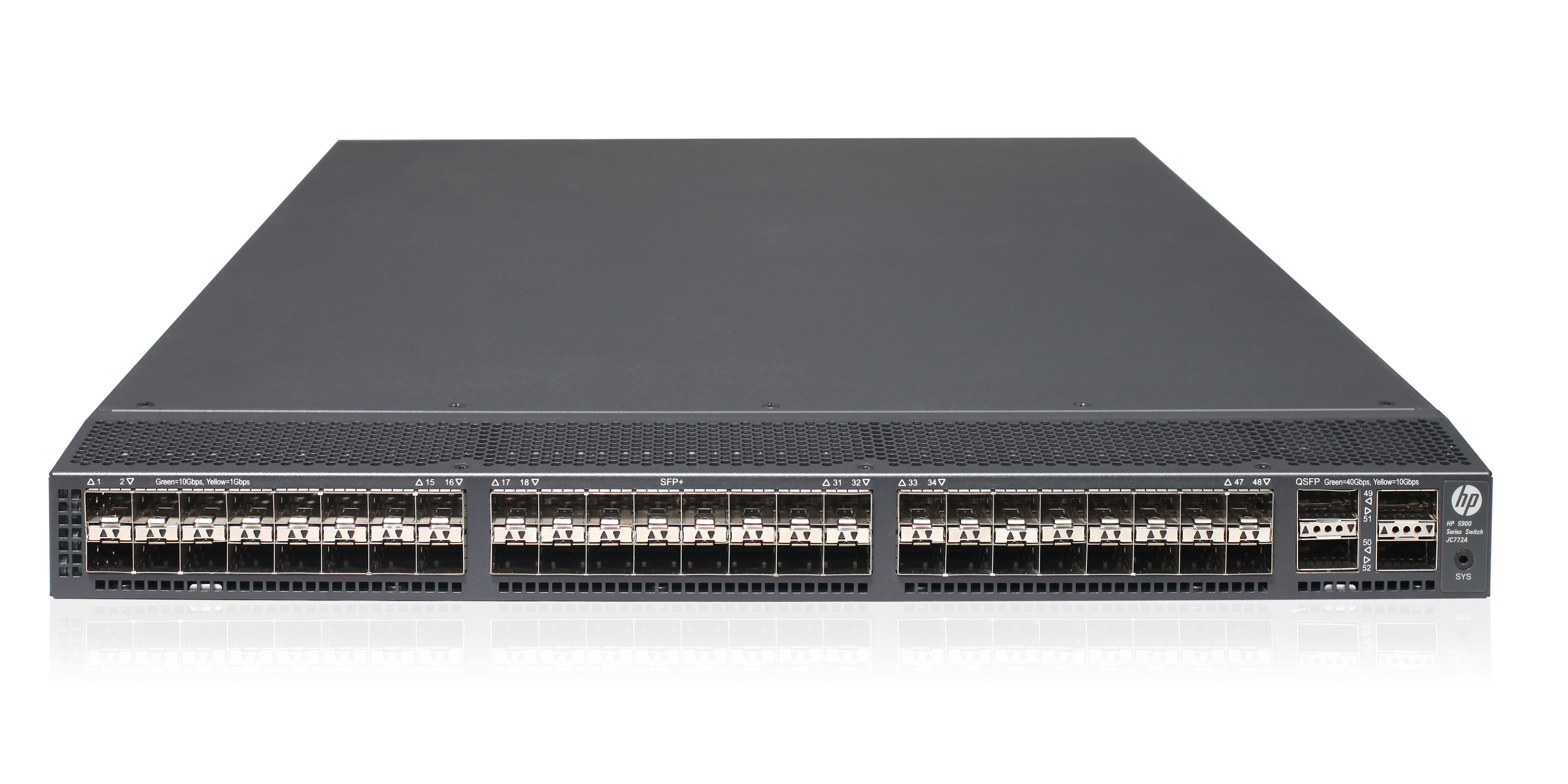 HP 5900AF-48XG-4QSFP B-F Bundle Managed L3 1U Grey
