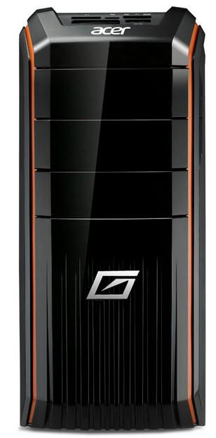 Acer Predator 620 Intel® Core™ i7 i7-3770 8 GB DDR3-SDRAM 2 TB HDD NVIDIA® GeForce® GT 640 Windows 8 Tower PC Black, Orange