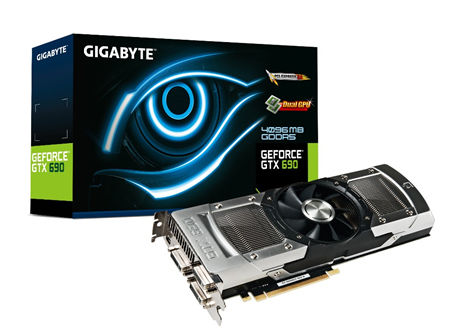 GIGABYTE GVN690D54DB-00-G graphics card NVIDIA GeForce GTX 680 4 GB GDDR5