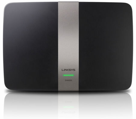 Linksys EA6200 wireless router Gigabit Ethernet Dual-band (2.4 GHz / 5 GHz) Black, Grey