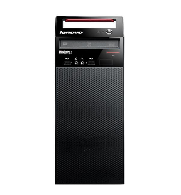 Lenovo ThinkCentre Edge 92 Intel® Core™ i3 i3-3220 4 GB DDR3-SDRAM 500 GB HDD Windows 7 Professional Tower PC Black