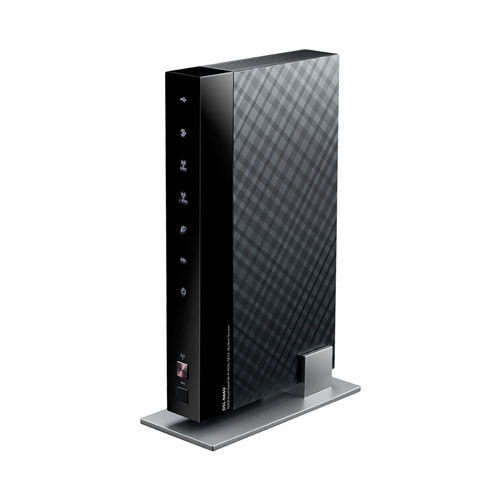 ASUS DSL-N66U wireless router Gigabit Ethernet Dual-band (2.4 GHz / 5 GHz) Black