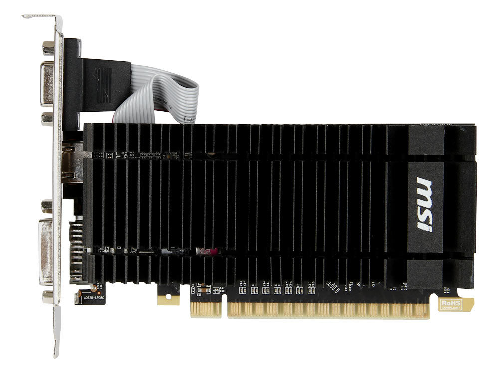 MSI N610-1GD3H/LPV1 NVIDIA GeForce GT 610 1 GB GDDR3