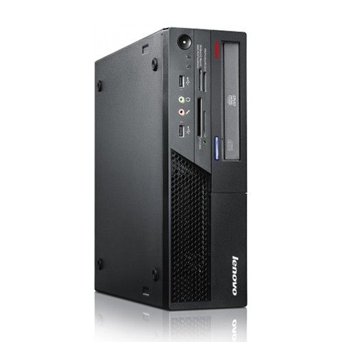 Lenovo ThinkCentre M58 Intel® Core™2 Duo E7300 1 GB DDR3-SDRAM 160 GB Intel® GMA 4500M Windows Vista Business SFF PC Black