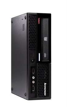 Lenovo ThinkCentre M58 Intel® Core™2 Duo E7300 1 GB DDR3-SDRAM 160 GB Intel® GMA 4500M Windows Vista Business PC Black