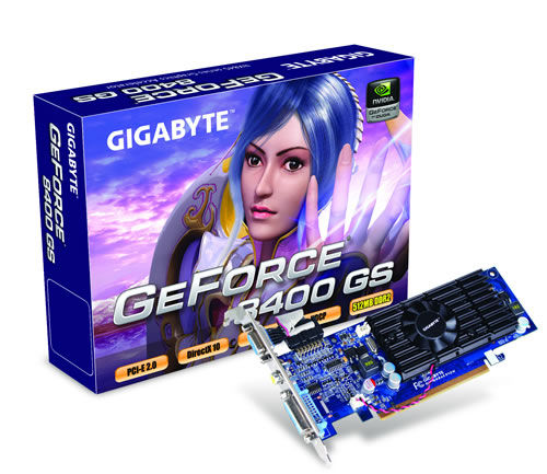GIGABYTE GV-NX84S512H graphics card GeForce 8400 GS GDDR2