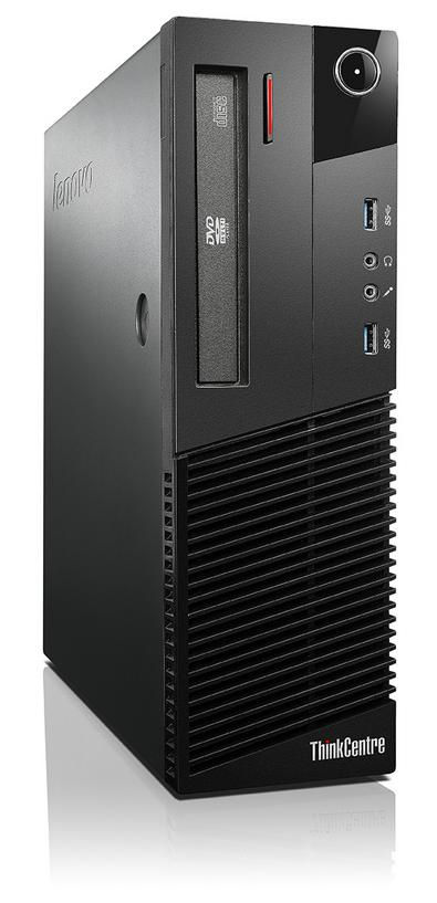 Lenovo ThinkCentre M83 Intel® Core™ i5 i5-4430 4 GB DDR3-SDRAM 500 GB HDD Windows 7 Professional SFF PC Black