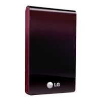 LG HXD1U32GR, 320GB External HDD, Red Wine external hard drive 5400 RPM 2.5" USB 2.0