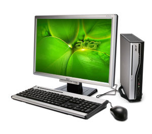 Acer Veriton L460 Intel® Pentium® E2200 2 GB DDR2-SDRAM 160 GB Intel® GMA 3100 Windows Vista Business Desktop PC