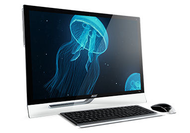 Acer Aspire 5600U-5323W8D Intel® Core™ i5 i5-3230M 58.4 cm (23") 1920 x 1080 pixels Touchscreen All-in-One PC 4 GB DDR3-SDRAM 1 TB HDD NVIDIA® GeForce® GT 630 Windows 8 Wi-Fi 4 (802.11n) Black